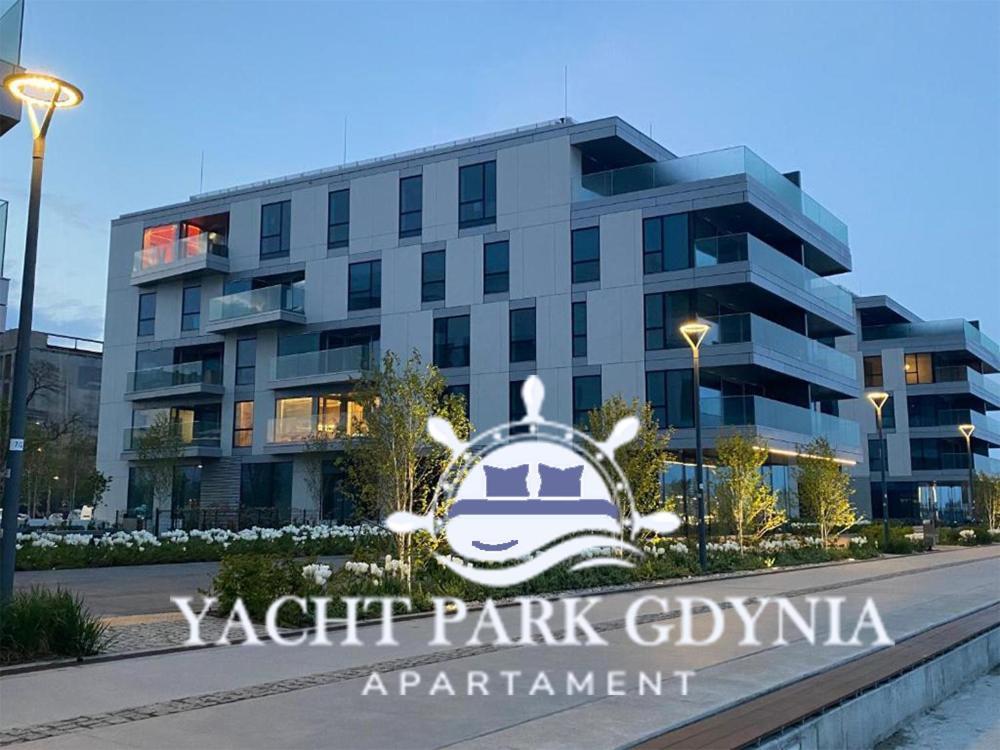 Ferienwohnung Apartament Gdynia Yacht Park Marina Luksusowy Apartament Nad Morzem Exterior foto