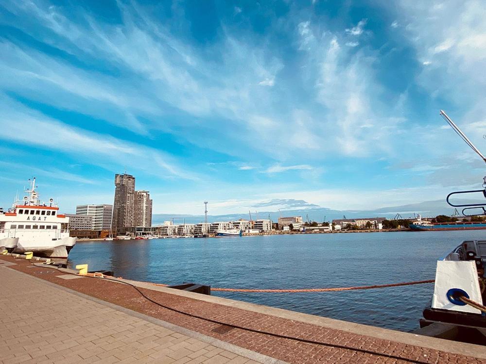 Ferienwohnung Apartament Gdynia Yacht Park Marina Luksusowy Apartament Nad Morzem Exterior foto